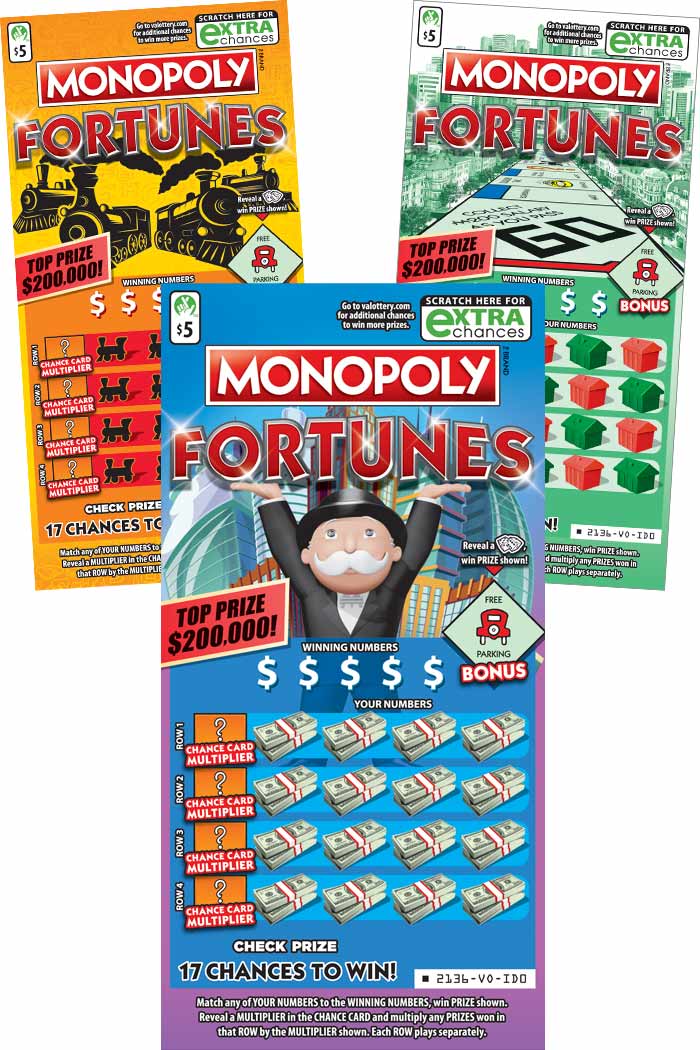 MONOPOLY FORTUNES #2136
