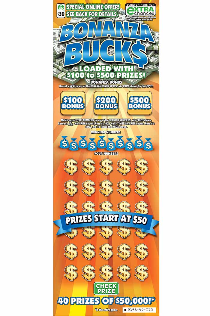 Bonanza Buck$ #2198