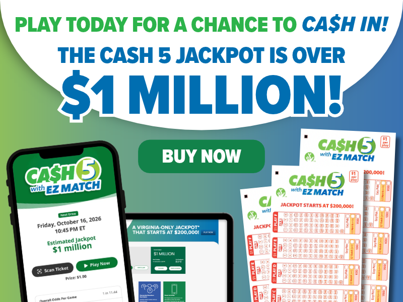 cash 5 jackpot alert