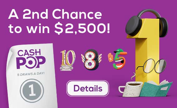 A second chance to win $2,500
