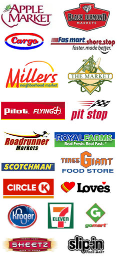 store logos