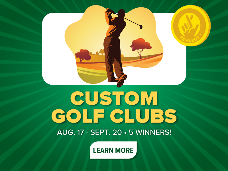 rewards custom golf clubs