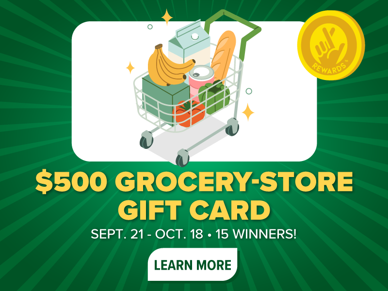 grocery store gift card