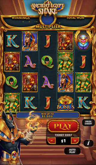 Ancient Egypt Shake Preplay screen