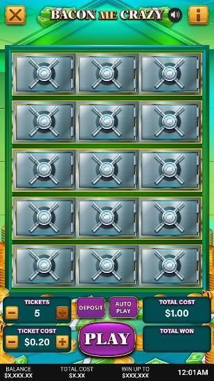 Bacon Me Crazy preplay screen