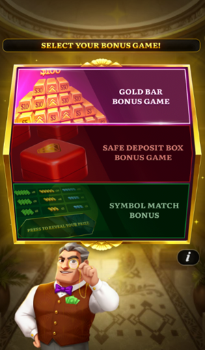 Bankers Bonus Boost Bonus screen