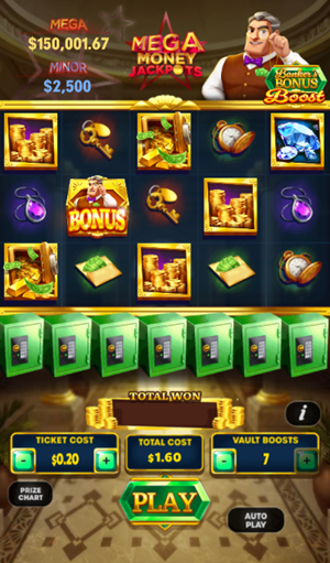 Bankers Bonus Boost Preplay screen