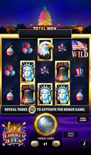 Liberty Luck Preplay screen