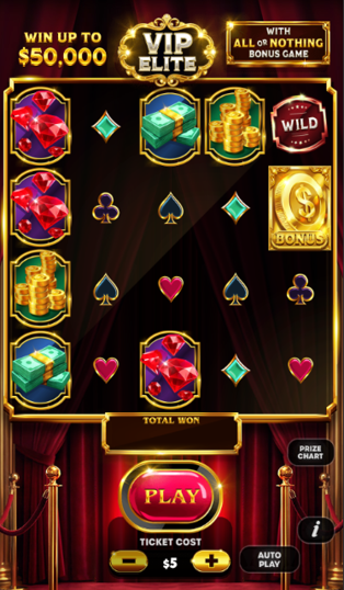 vip elite preplay screen