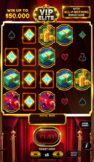 vip elite win screen