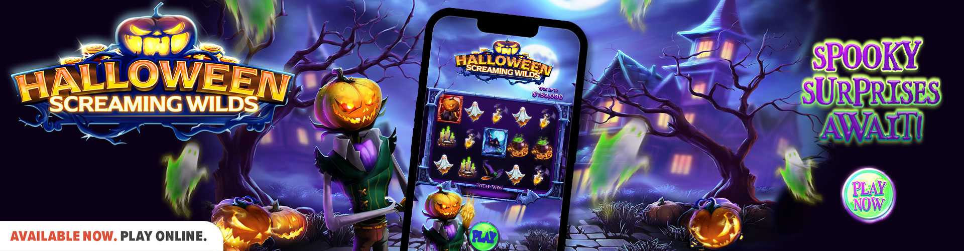 halloween screaming wilds