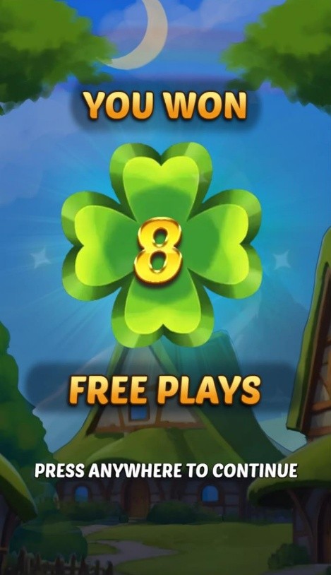 daily pot of gold free plays screen