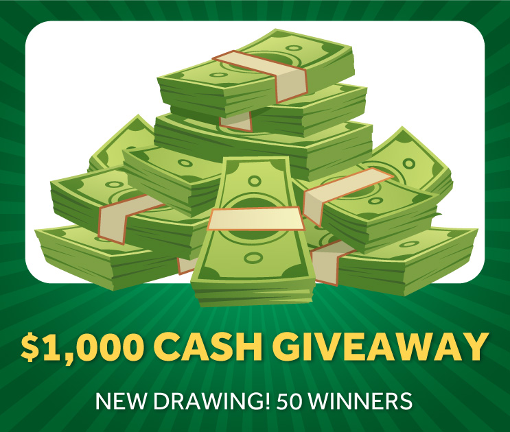 thousand cash giveaway