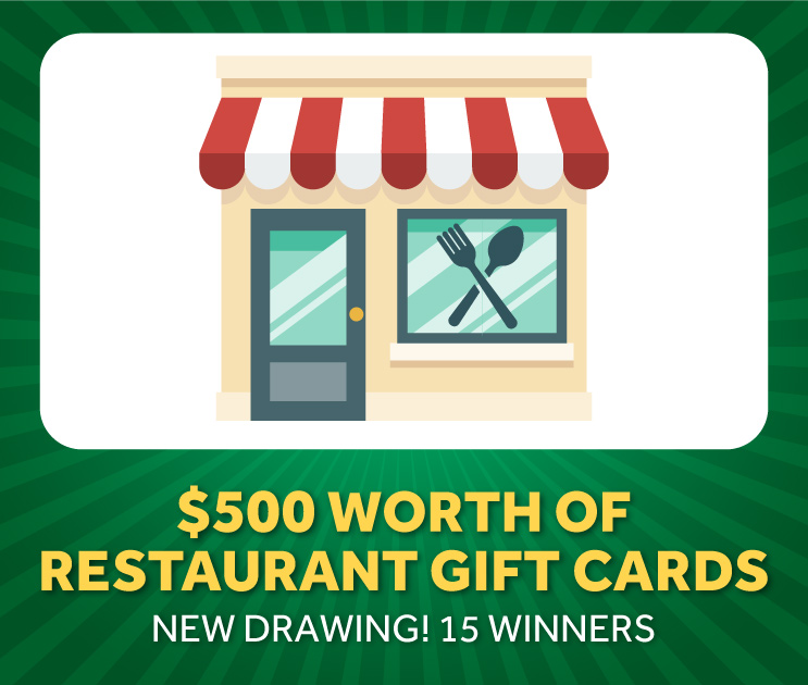 restaurant gift cards
