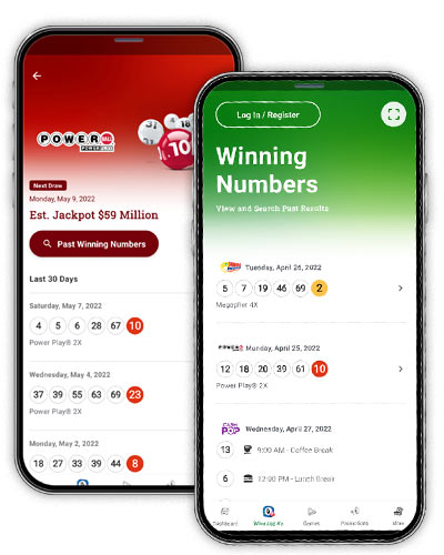 Mobile App Phones Winning Numbers