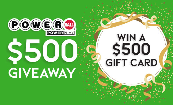 powerball 500 giveaway