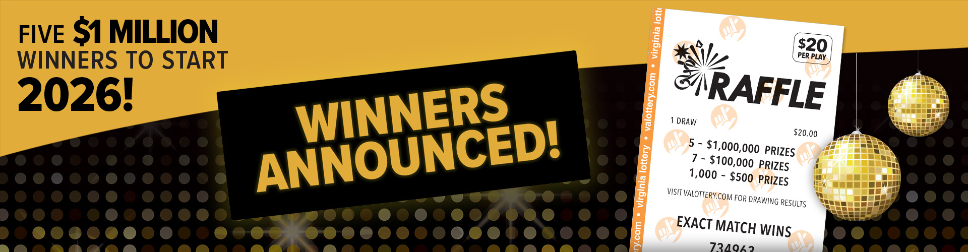 new years millionaire raffle winners announced