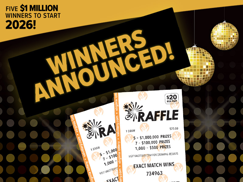 new years millionaire raffle winners announced