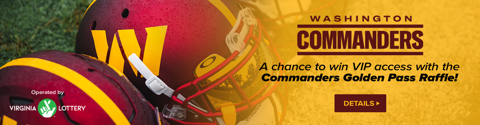 commanders golden pass raffle