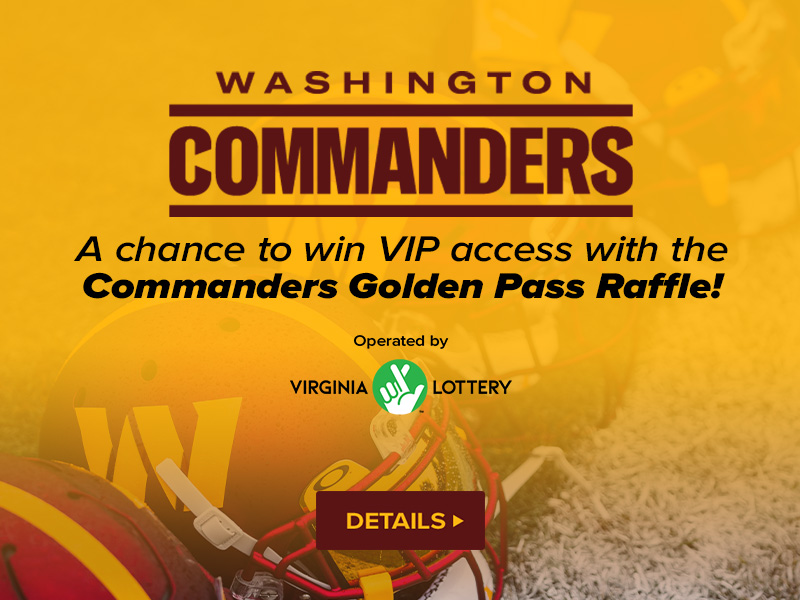 commanders golden pass raffle
