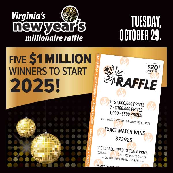 new year raffle oct 29