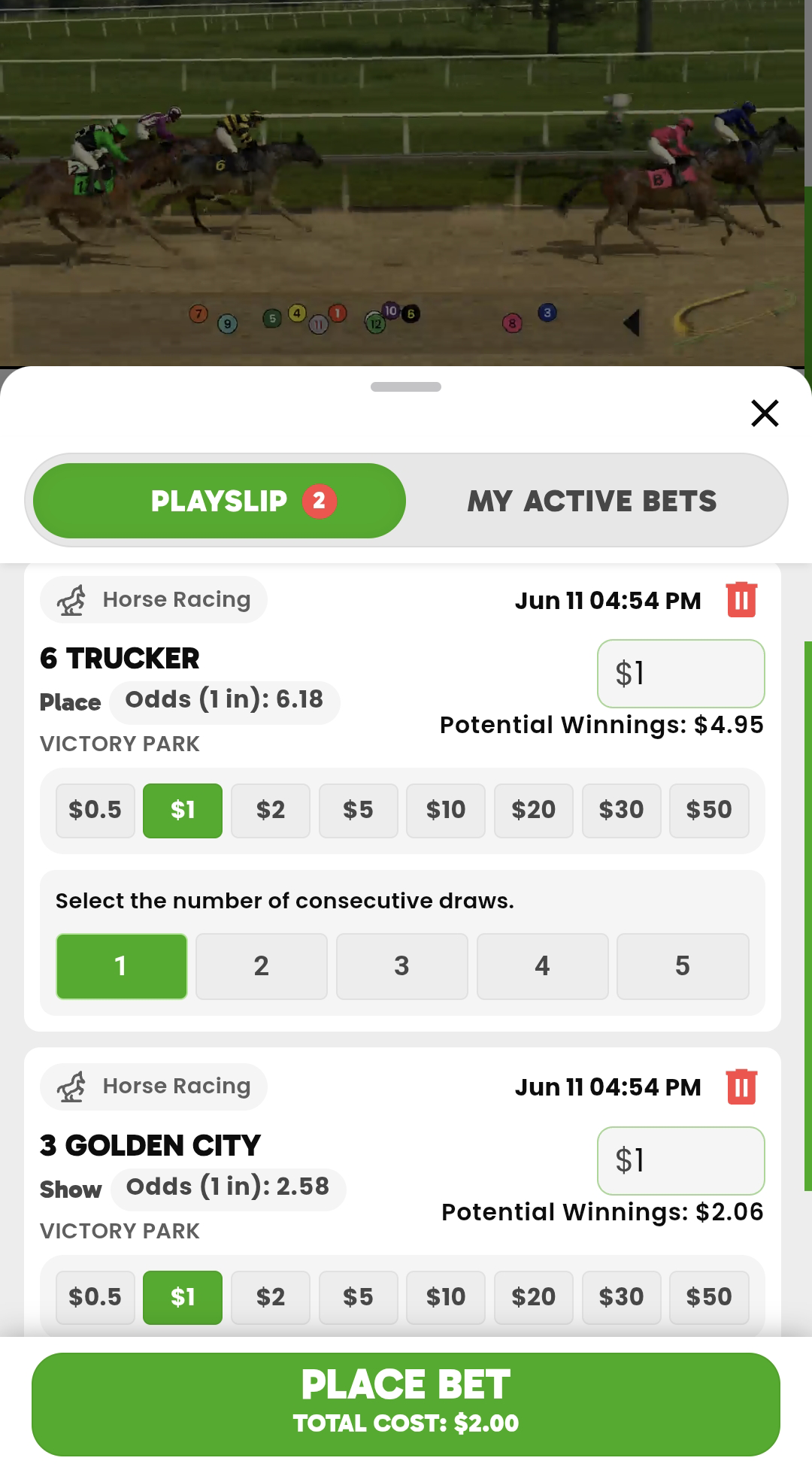 Horseracing page 3