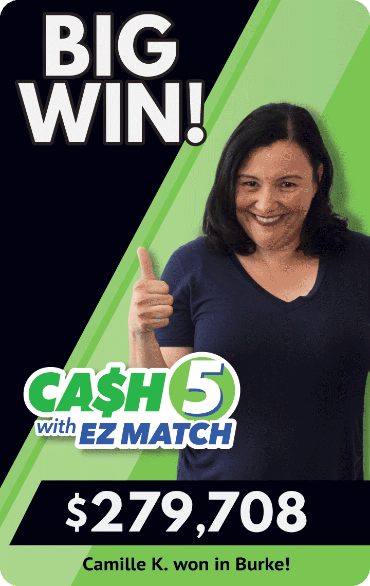 camille k won big