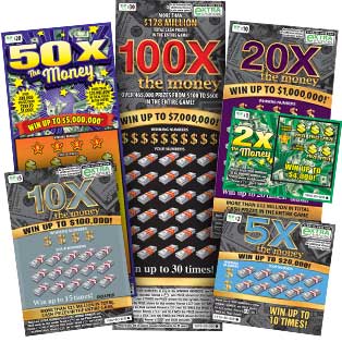 X the money ticket examples