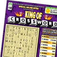 King of Crossword ticket