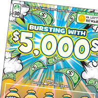 Bursting with $5,000s ticket