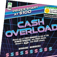 Cash Overload ticket art