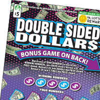 Double Sided Dollars ticket