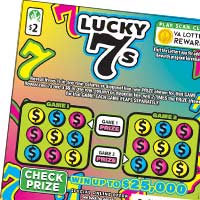 Lucky 7s ticket