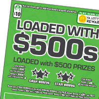 Loaded with $500s ticket