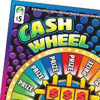 CASH WHEEL ticket