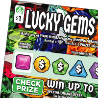 Lucky Gems ticket