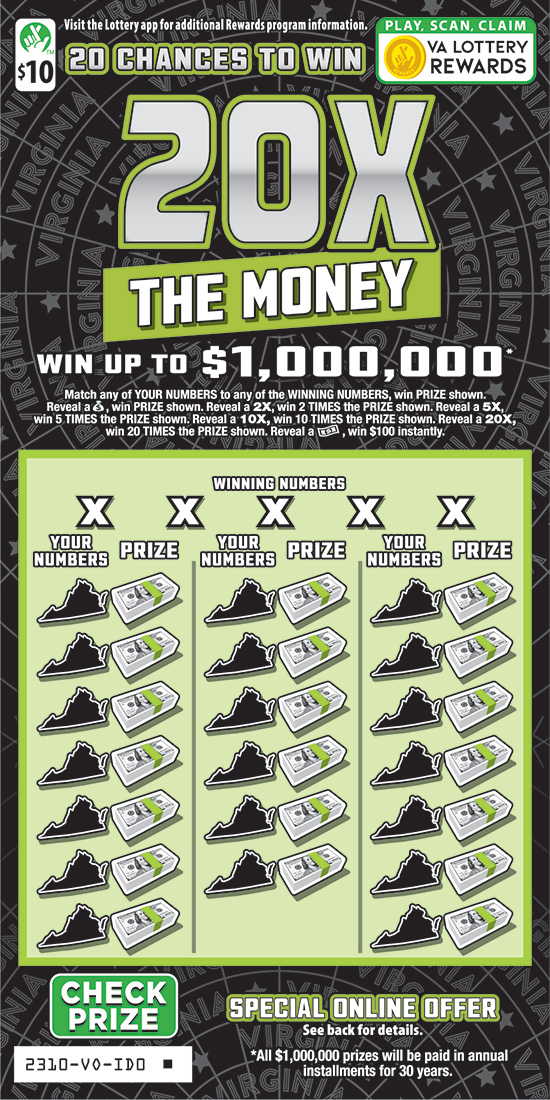 20X The Money #2310