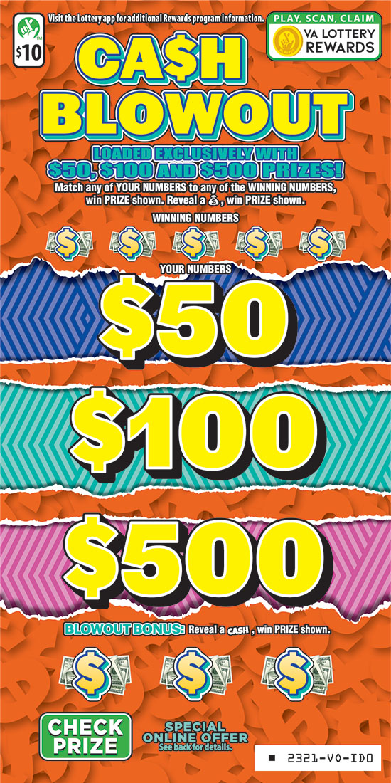 CASH BLOWOUT #2321