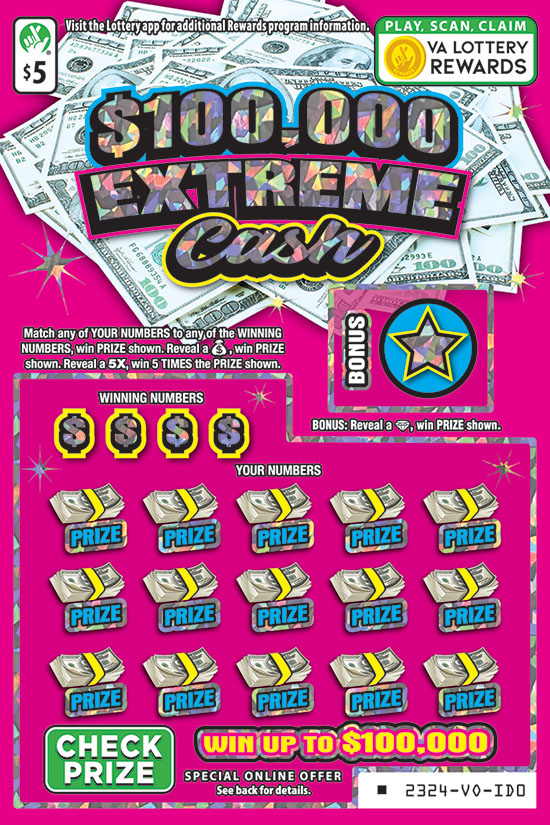 $100,000 Extreme Cash #2324