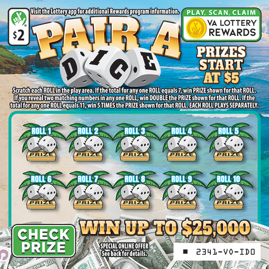Pair A Dice #2341