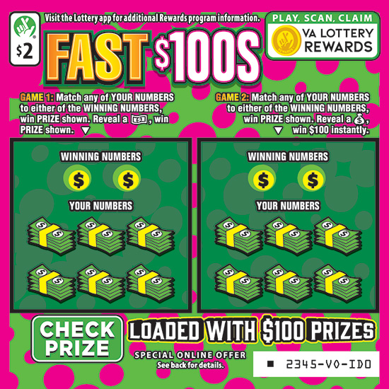 FAST $100s #2345