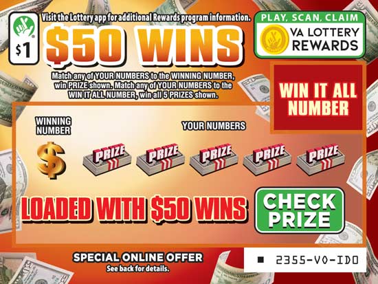 $50 WINS #2355