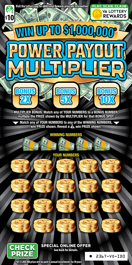 Power Payout Multiplier                           Coming Soon!