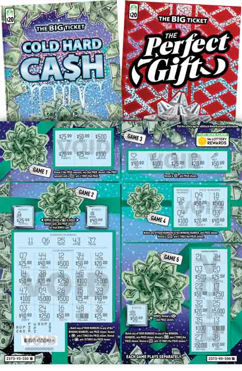 The BIG Ticket: The Perfect Gift Scratcher #2373 | Virginia Lottery